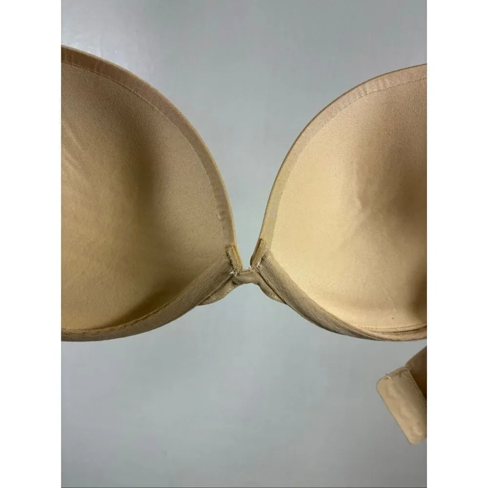 SKIMS NWT Push Up Plunge Bra in Sand Size 32DD - Picture 3 of 8